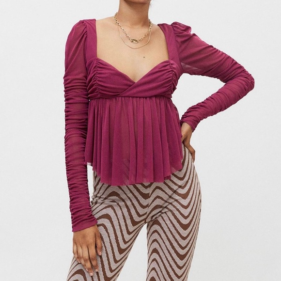 Urban Outfitters UO Carried Away Blouse
